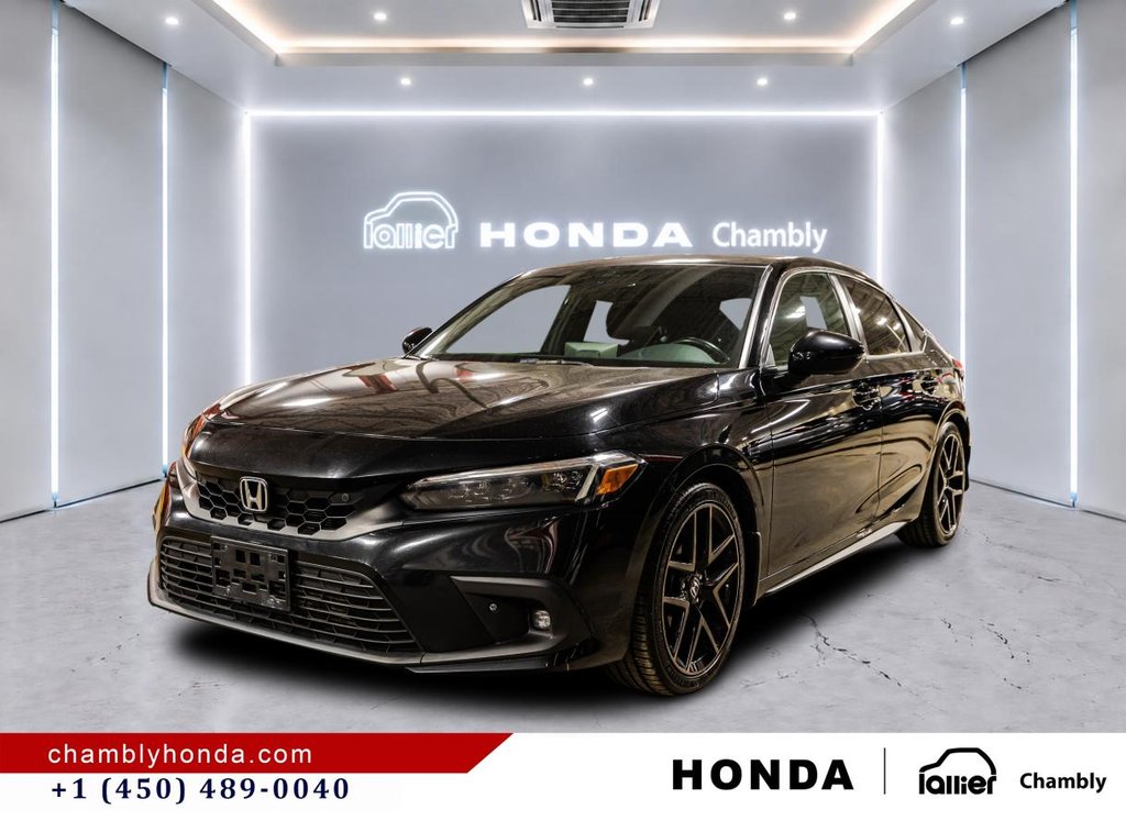 2022 Honda Civic Sport Touring MANUAL I LAST YEAR OF PRODUCTION I LEATHER I SUNROOF I WIRELESS CARPLAU I MAGS in Montréal, Quebec - 3 - w1024h768px