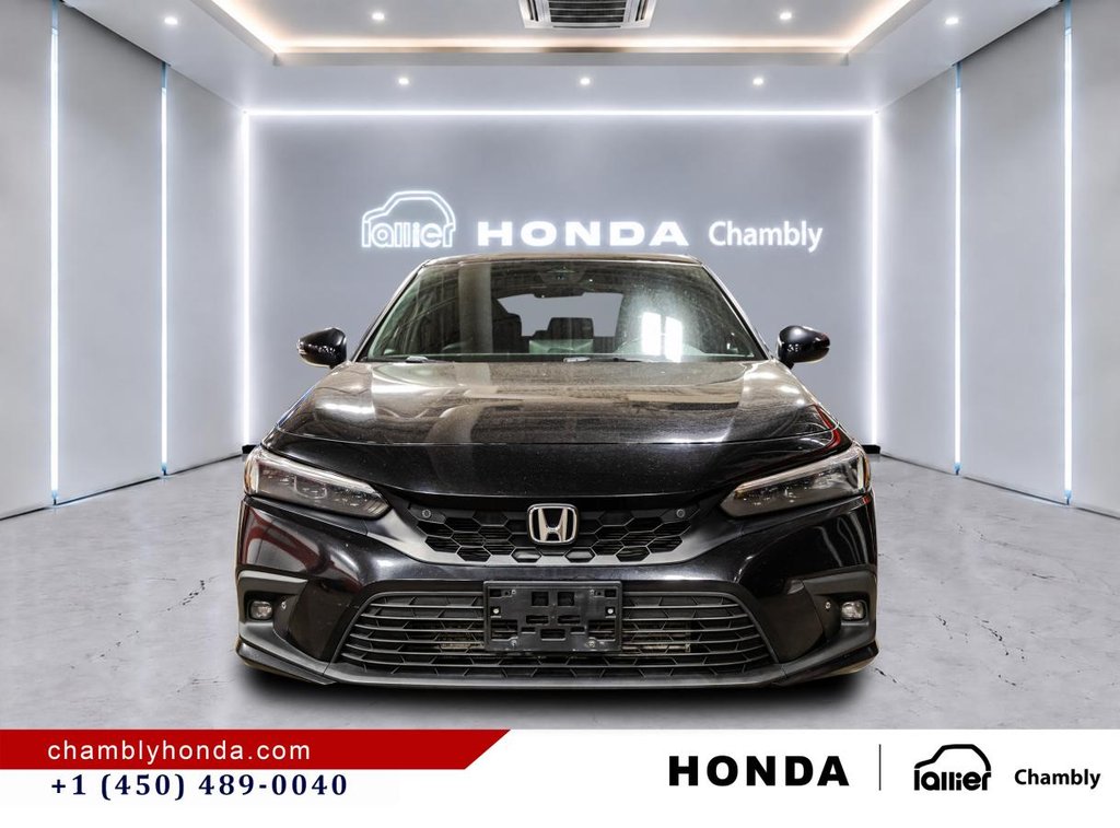 2022 Honda Civic Sport Touring MANUAL I LAST YEAR OF PRODUCTION I LEATHER I SUNROOF I WIRELESS CARPLAU I MAGS in Montréal, Quebec - 2 - w1024h768px
