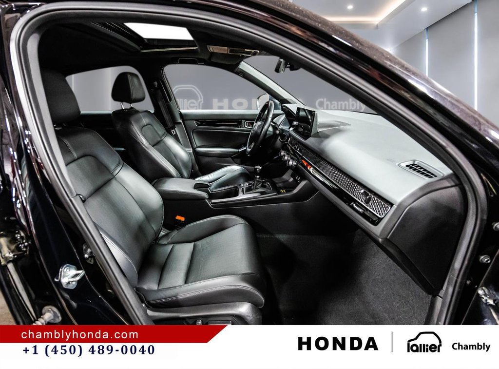 2022 Honda Civic Sport Touring MANUAL I LAST YEAR OF PRODUCTION I LEATHER I SUNROOF I WIRELESS CARPLAU I MAGS in Montréal, Quebec - 18 - w1024h768px