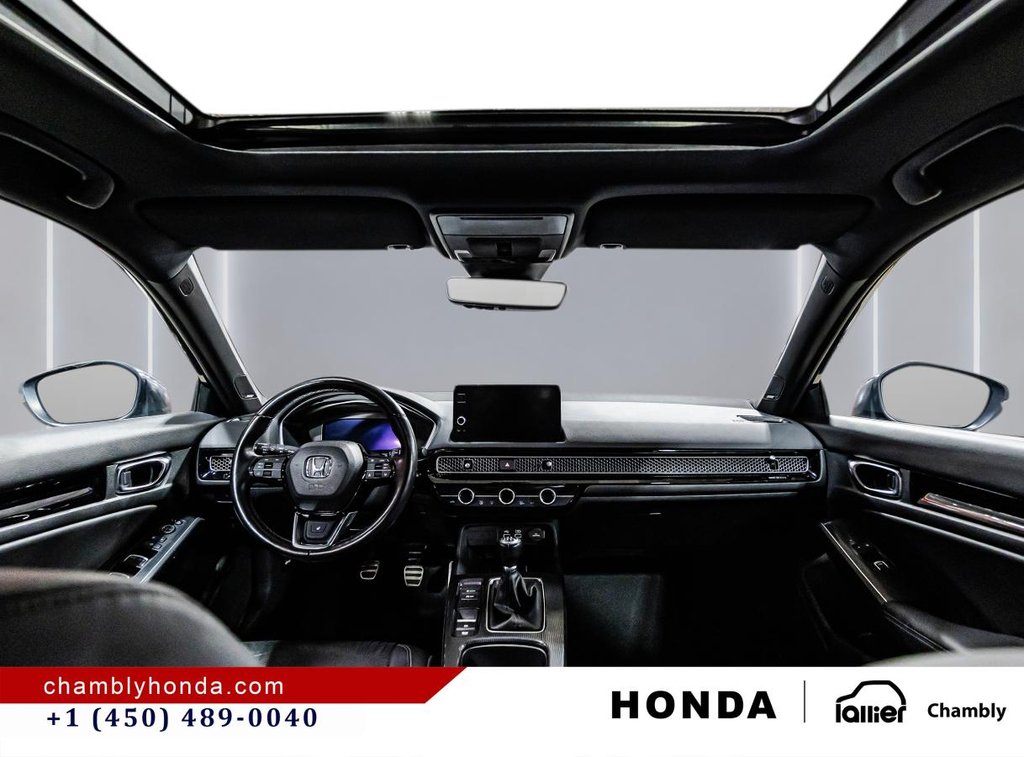 2022 Honda Civic Sport Touring MANUAL I LAST YEAR OF PRODUCTION I LEATHER I SUNROOF I WIRELESS CARPLAU I MAGS in Montréal, Quebec - 15 - w1024h768px