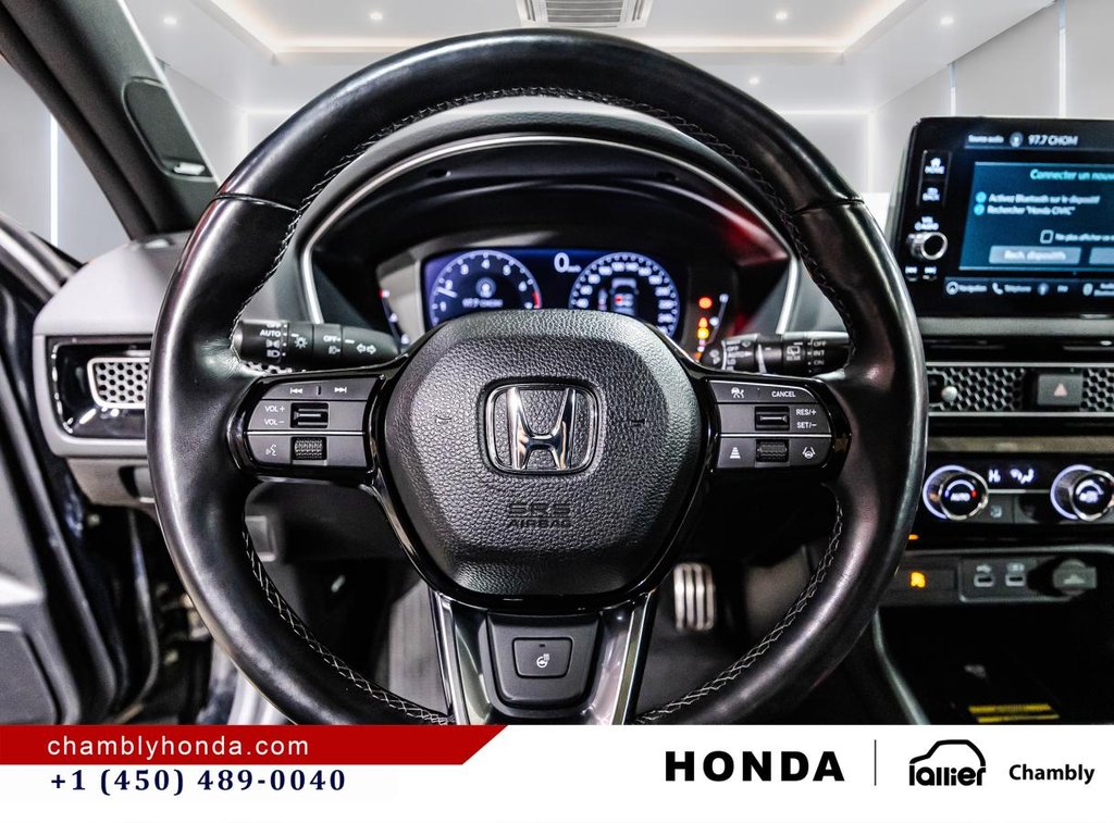 2022 Honda Civic Sport Touring MANUAL I LAST YEAR OF PRODUCTION I LEATHER I SUNROOF I WIRELESS CARPLAU I MAGS in Montréal, Quebec - 23 - w1024h768px