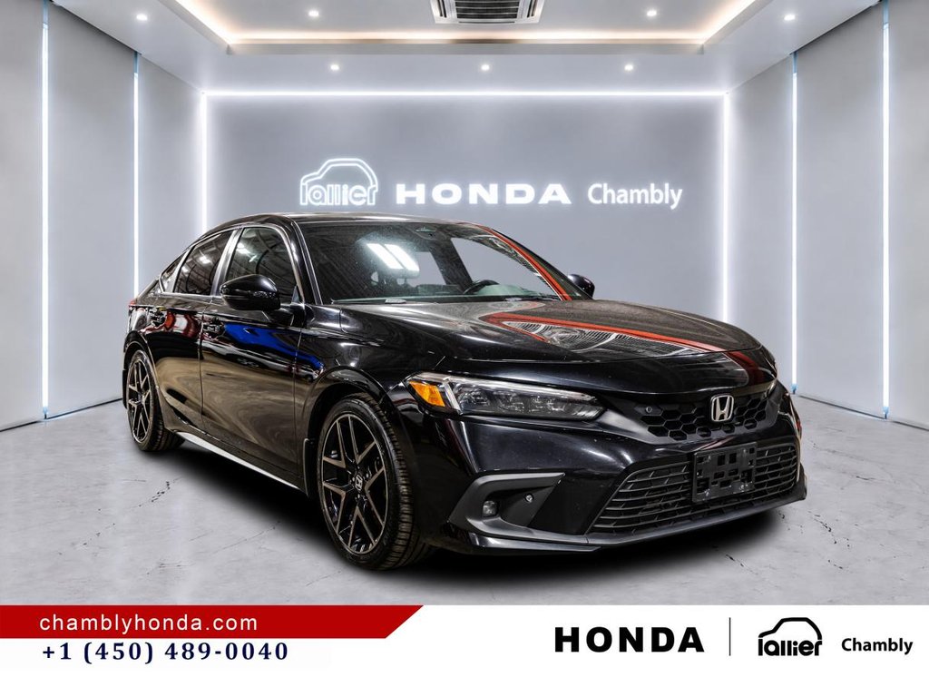 2022 Honda Civic Sport Touring MANUAL I LAST YEAR OF PRODUCTION I LEATHER I SUNROOF I WIRELESS CARPLAU I MAGS in Montréal, Quebec - 9 - w1024h768px