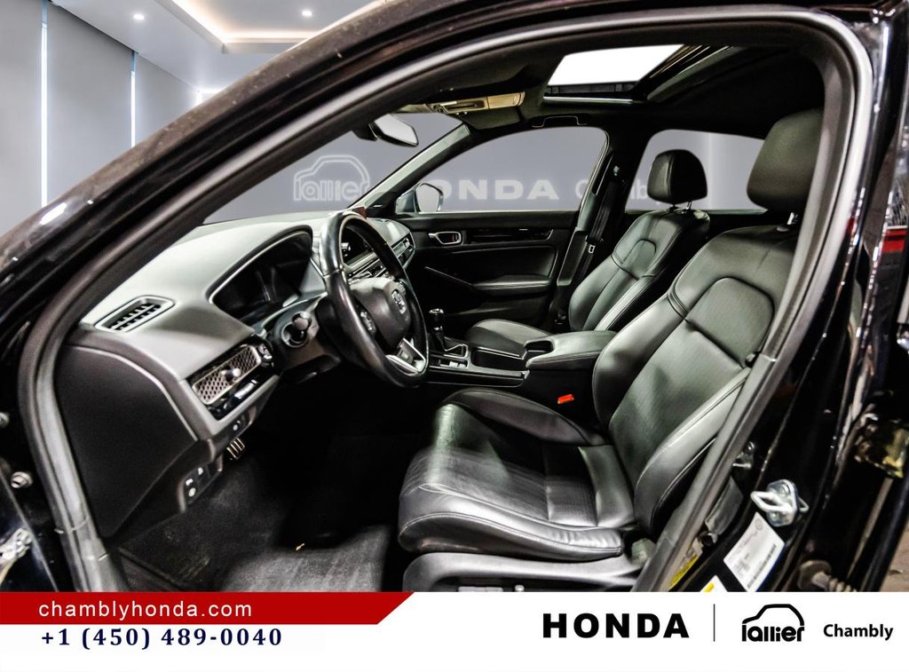 2022 Honda Civic Sport Touring MANUAL I LAST YEAR OF PRODUCTION I LEATHER I SUNROOF I WIRELESS CARPLAU I MAGS in Montréal, Quebec - 20 - w1024h768px