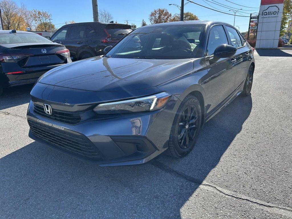 Honda Civic Sport SUNROOF I MAGS I HEATED SEATS AND STEERING WHEEL I CARPLAY I STERTER I ACTIVE SECURITY 2022 à Montréal, Québec - 3 - w1024h768px