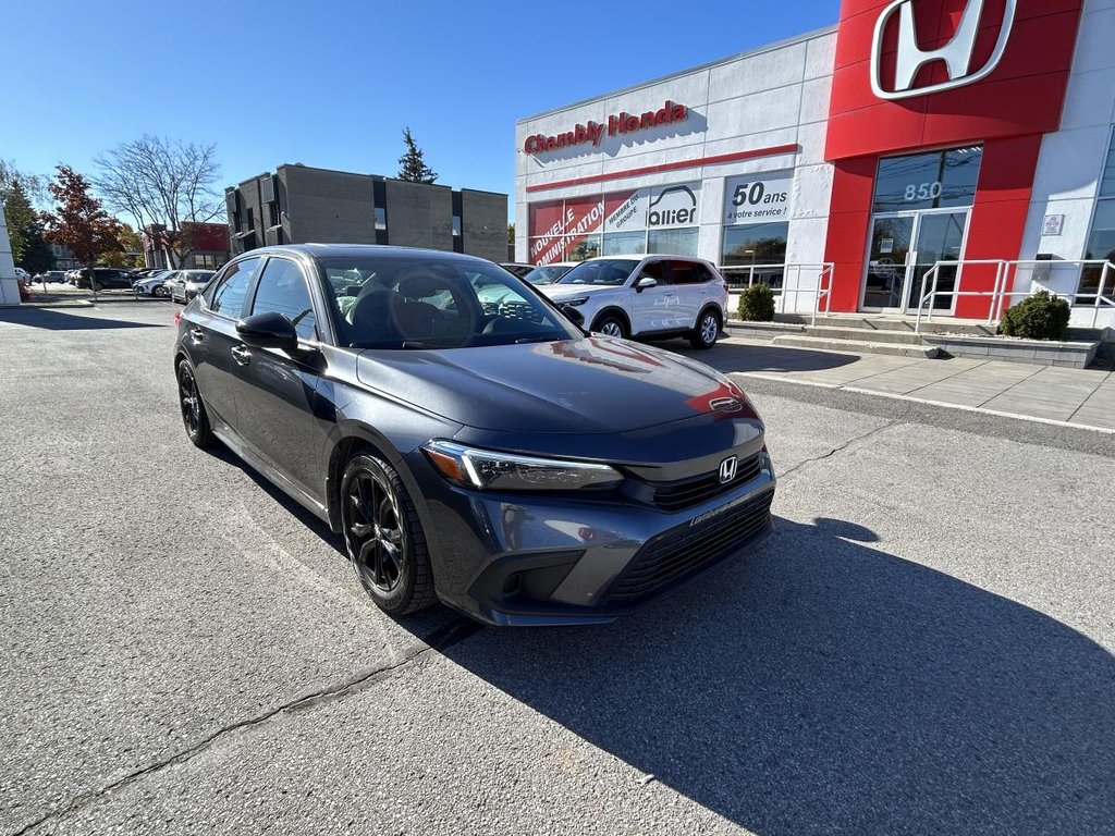 Honda Civic Sport SUNROOF I MAGS I HEATED SEATS AND STEERING WHEEL I CARPLAY I STERTER I ACTIVE SECURITY 2022 à Montréal, Québec - 1 - w1024h768px