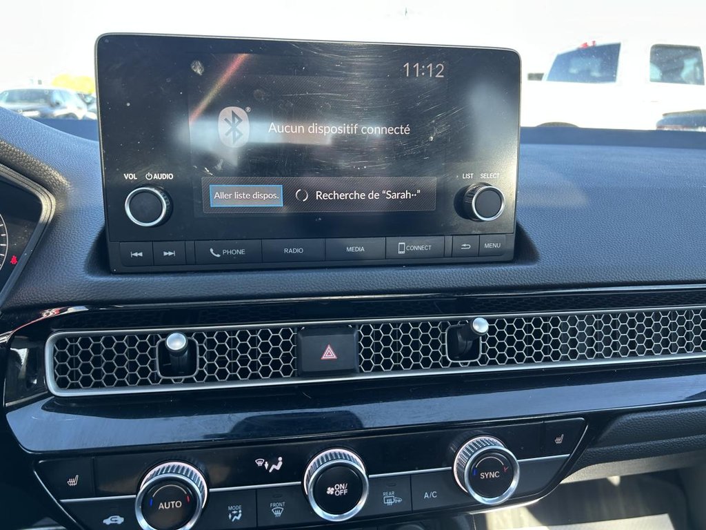 Honda Civic Sport SUNROOF I MAGS I HEATED SEATS AND STEERING WHEEL I CARPLAY I STERTER I ACTIVE SECURITY 2022 à Montréal, Québec - 10 - w1024h768px