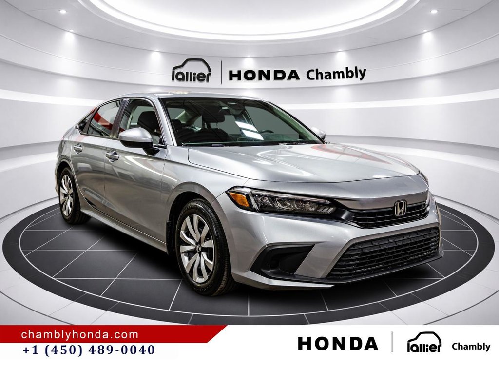 2023 Honda Civic LX CARPLAY I STARTER I HEATED SEATS I I CAMERA I ACTIVE SECURITY I in Montréal, Quebec - 9 - w1024h768px