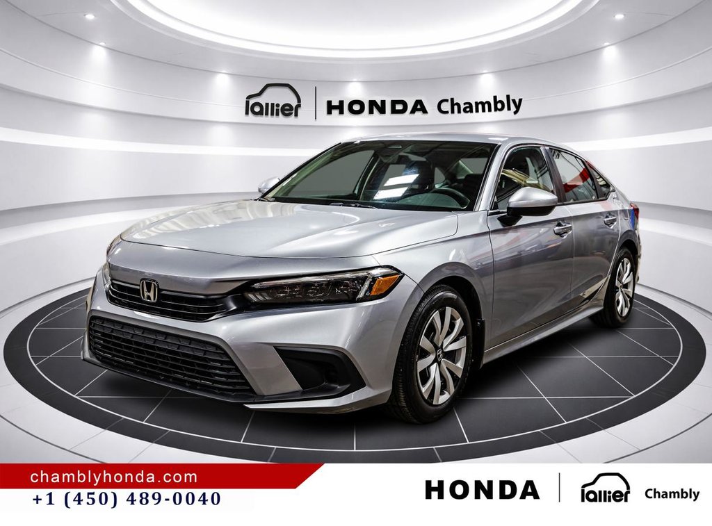 2023 Honda Civic LX CARPLAY I STARTER I HEATED SEATS I I CAMERA I ACTIVE SECURITY I in Montréal, Quebec - 3 - w1024h768px