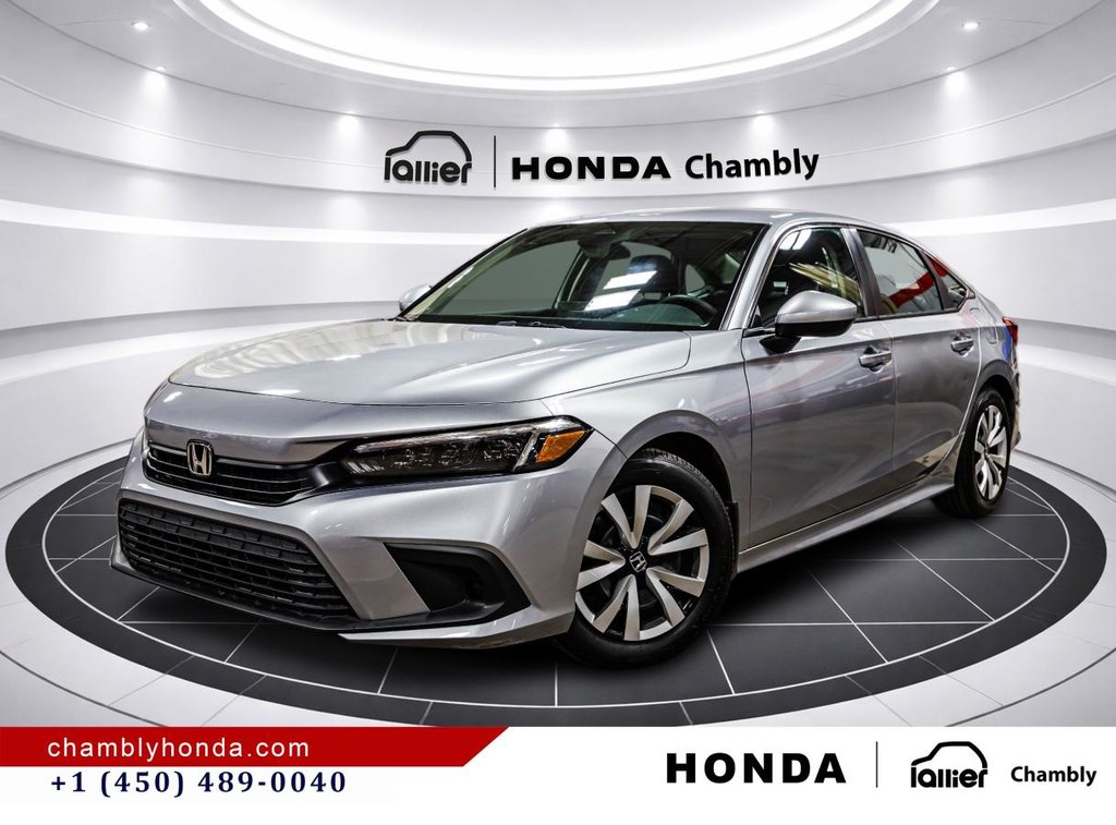 2023 Honda Civic LX CARPLAY I STARTER I HEATED SEATS I I CAMERA I ACTIVE SECURITY I in Montréal, Quebec - 1 - w1024h768px