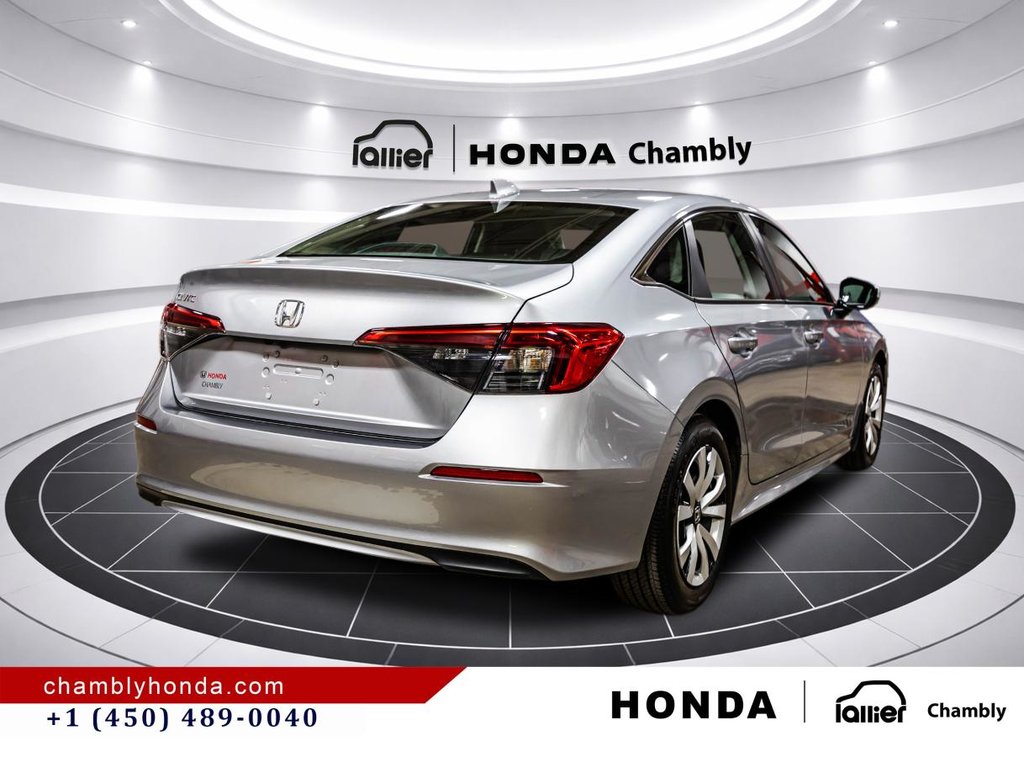 2023 Honda Civic LX CARPLAY I STARTER I HEATED SEATS I I CAMERA I ACTIVE SECURITY I in Montréal, Quebec - 7 - w1024h768px