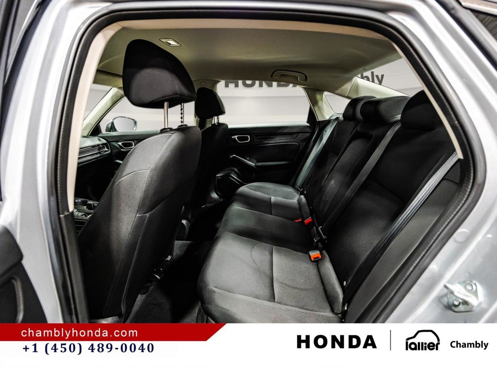 2023 Honda Civic LX CARPLAY I STARTER I HEATED SEATS I I CAMERA I ACTIVE SECURITY I in Montréal, Quebec - 13 - w1024h768px