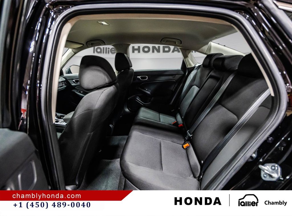 2023 Honda Civic LX CAPLAY I HEATED SEATS I CAMERA I STARTER I ACTIVE SECURITY in Montréal, Quebec - 13 - w1024h768px