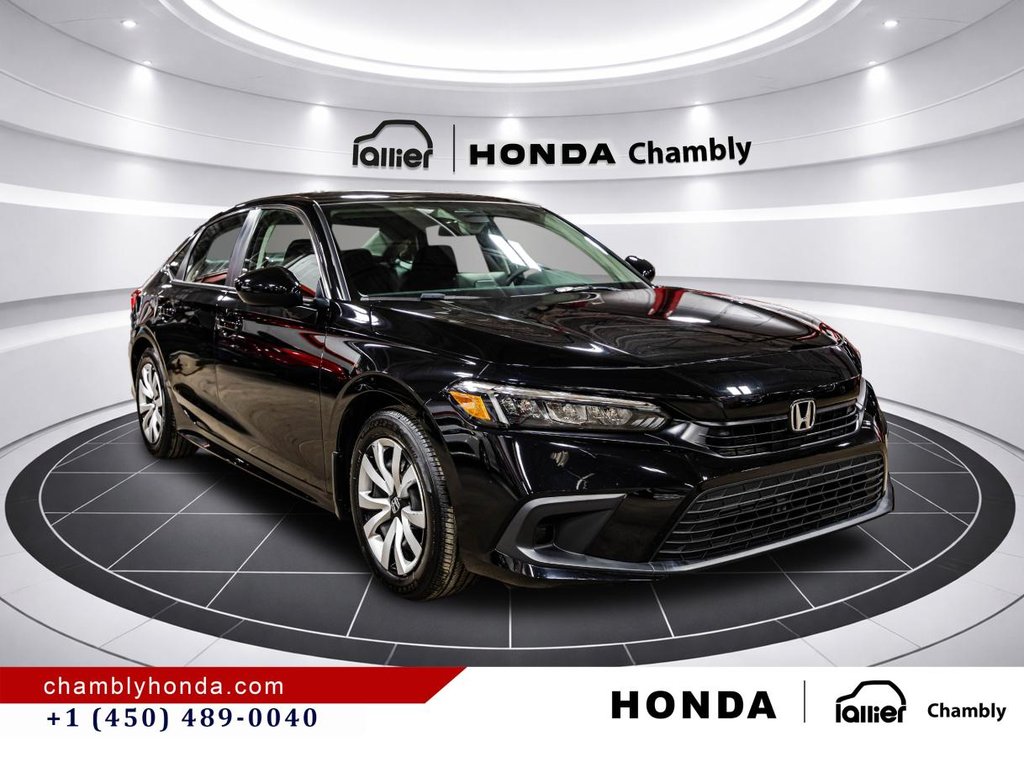2023 Honda Civic LX CAPLAY I HEATED SEATS I CAMERA I STARTER I ACTIVE SECURITY in Montréal, Quebec - 9 - w1024h768px