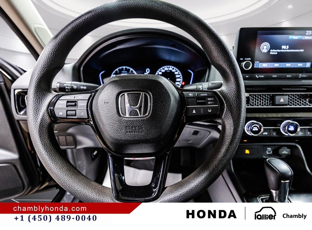 2023 Honda Civic LX CAPLAY I HEATED SEATS I CAMERA I STARTER I ACTIVE SECURITY in Montréal, Quebec - 21 - w1024h768px