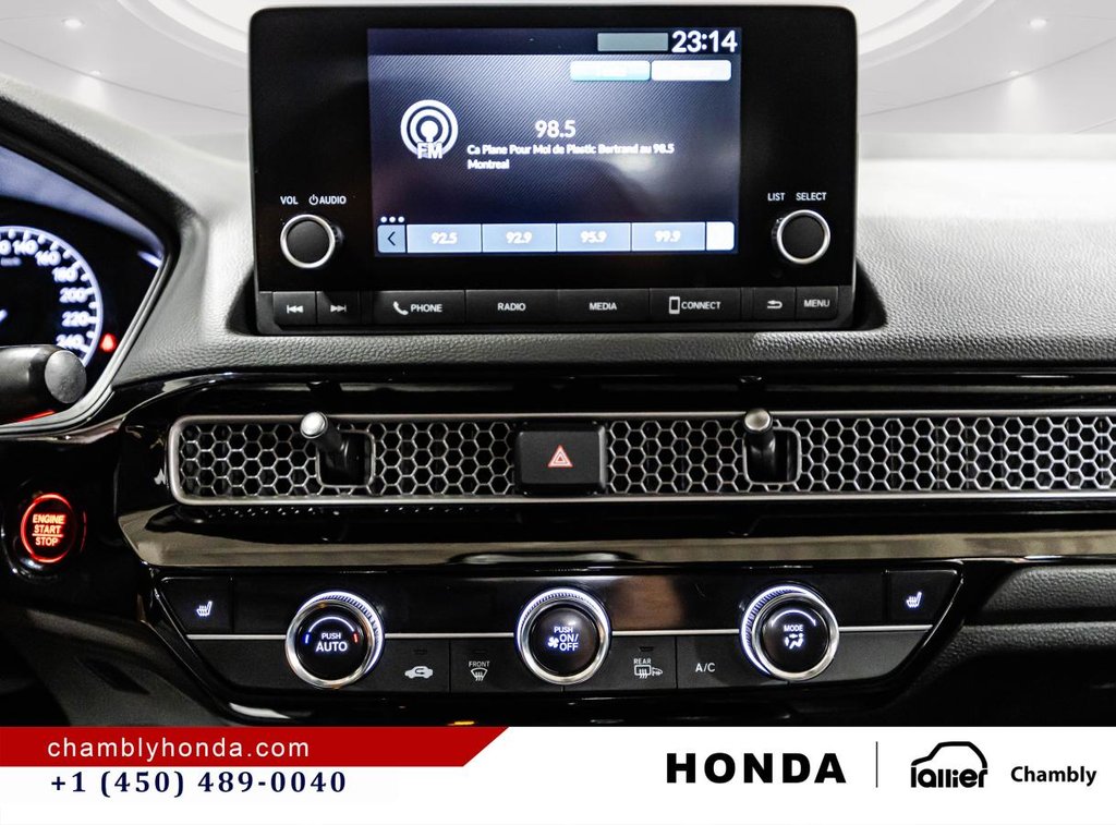 2023 Honda Civic LX CAPLAY I HEATED SEATS I CAMERA I STARTER I ACTIVE SECURITY in Montréal, Quebec - 23 - w1024h768px