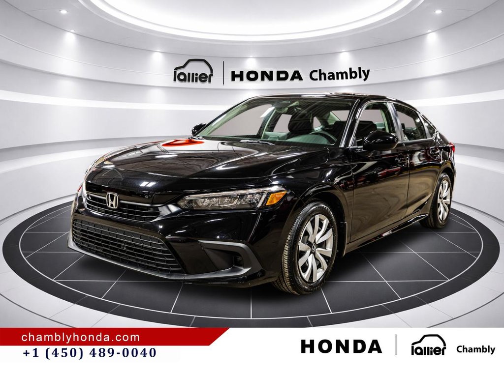 2023 Honda Civic LX CAPLAY I HEATED SEATS I CAMERA I STARTER I ACTIVE SECURITY in Montréal, Quebec - 3 - w1024h768px