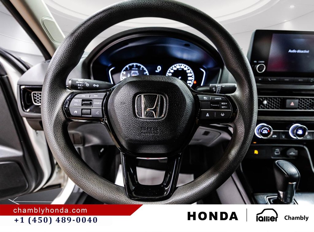 2023 Honda Civic LX 15,000 KM!!! I CARPLAY I HEATED SEATS I CAMERA I STARTER I ACTIVE SECURITY in Montréal, Quebec - 21 - w1024h768px