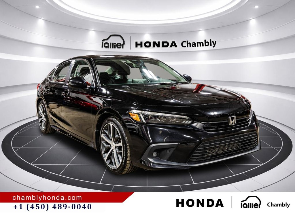 Honda Civic Touring CUIR I SUNROOF I MAGS I STARTER I CARPLAY I GPS I MAGS I ACTIVE SECURITY 2023 à Montréal, Québec - 9 - w1024h768px