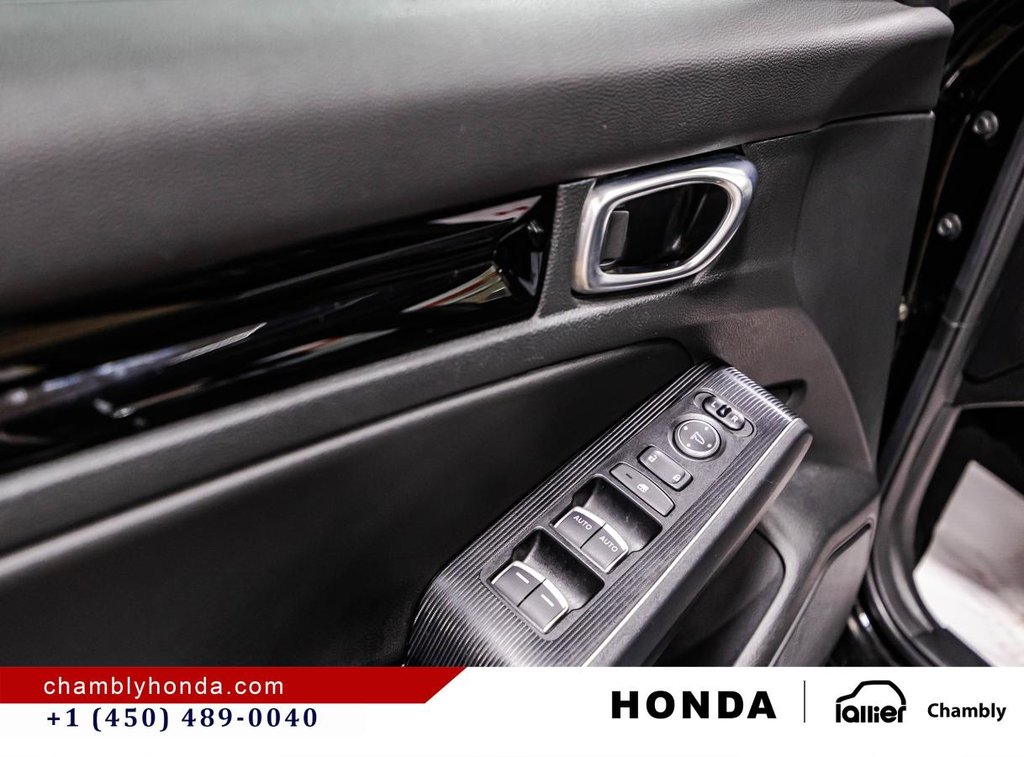 Honda Civic Touring CUIR I SUNROOF I MAGS I STARTER I CARPLAY I GPS I MAGS I ACTIVE SECURITY 2023 à Montréal, Québec - 11 - w1024h768px
