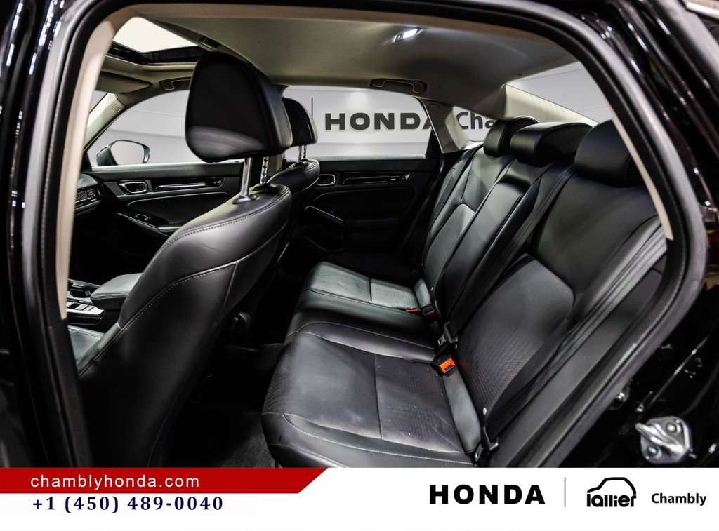 Honda Civic Touring CUIR I SUNROOF I MAGS I STARTER I CARPLAY I GPS I MAGS I ACTIVE SECURITY 2023 à Montréal, Québec - 14 - w1024h768px