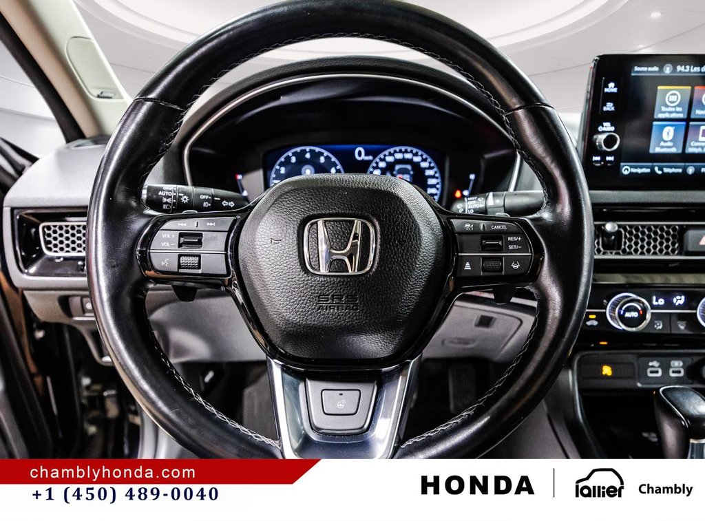 Honda Civic Touring CUIR I SUNROOF I MAGS I STARTER I CARPLAY I GPS I MAGS I ACTIVE SECURITY 2023 à Montréal, Québec - 23 - w1024h768px