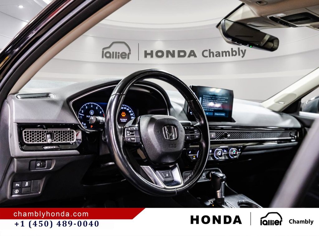 Honda Civic Touring CUIR I SUNROOF I MAGS I STARTER I CARPLAY I GPS I MAGS I ACTIVE SECURITY 2023 à Montréal, Québec - 21 - w1024h768px