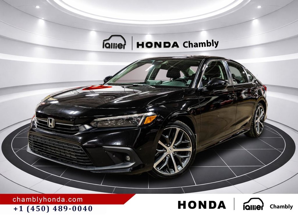 Honda Civic Touring CUIR I SUNROOF I MAGS I STARTER I CARPLAY I GPS I MAGS I ACTIVE SECURITY 2023 à Montréal, Québec - 1 - w1024h768px