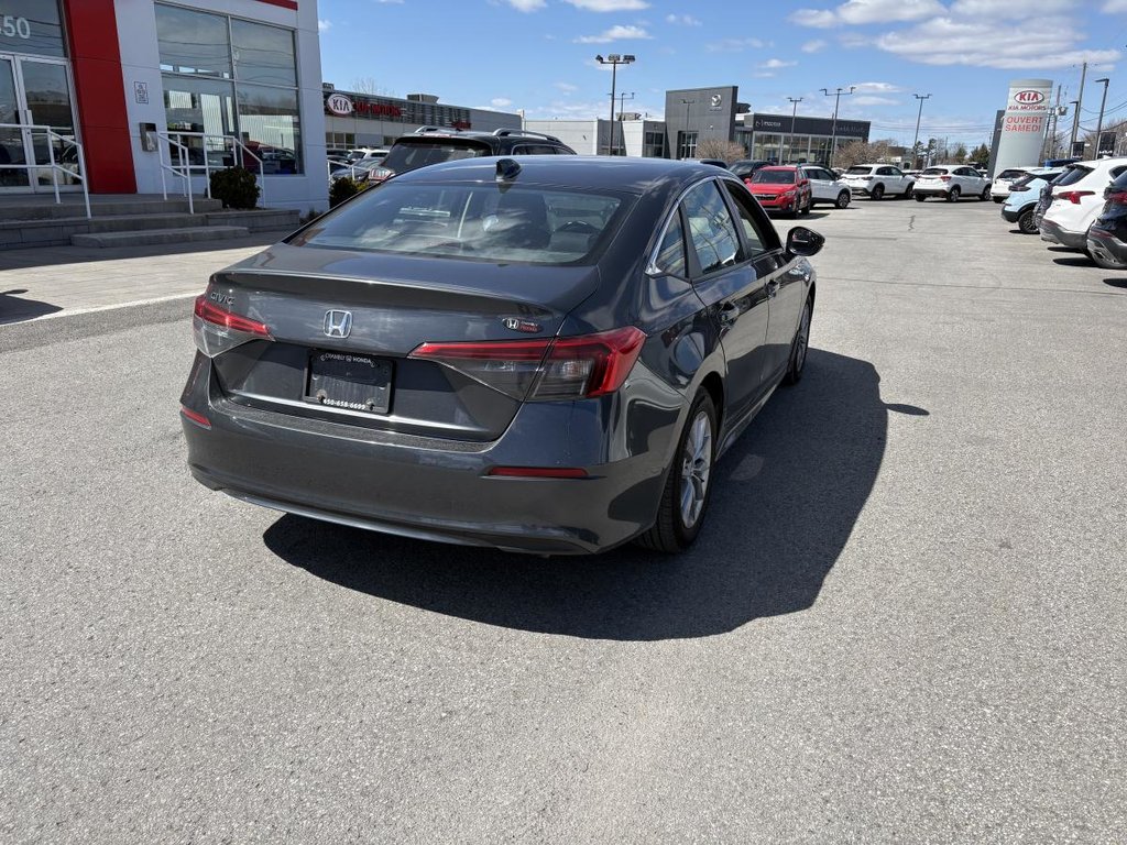 2024 Honda Civic EX CXRPLAY I MAGS I SUNROIOF IO HEATED SEATS & STEERING WHEEL I STARTER I ACTIVE SECURITY in Montréal, Quebec - 5 - w1024h768px