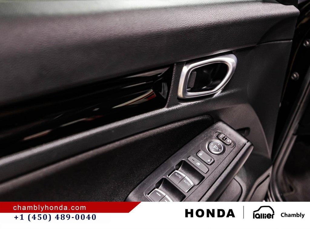 Honda Civic EX SUNROOF I MAGS I HEATED SEATS & STEERING WHEEL I CARPLAY I ACTIVE SECURITY 2024 à Montréal, Québec - 11 - w1024h768px