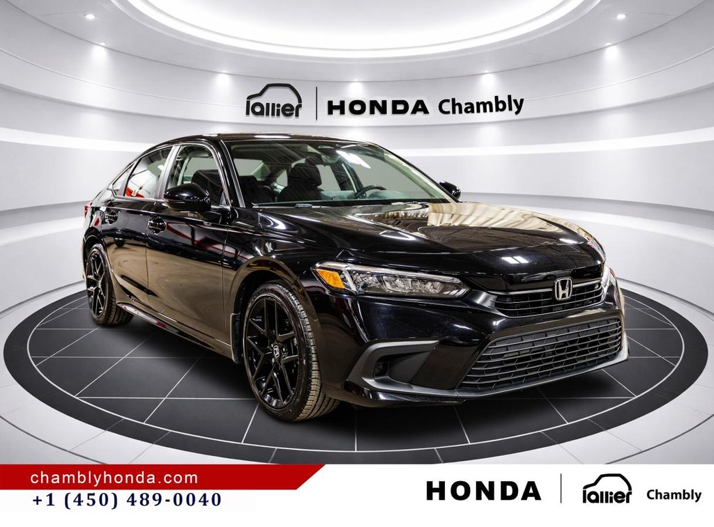 Honda Civic EX SUNROOF I MAGS I HEATED SEATS & STEERING WHEEL I CARPLAY I ACTIVE SECURITY 2024 à Montréal, Québec - 9 - w1024h768px