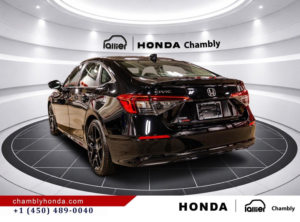 Honda Civic EX SUNROOF I MAGS I HEATED SEATS & STEERING WHEEL I CARPLAY I ACTIVE SECURITY 2024 à Montréal, Québec - 5 - w1024h768px