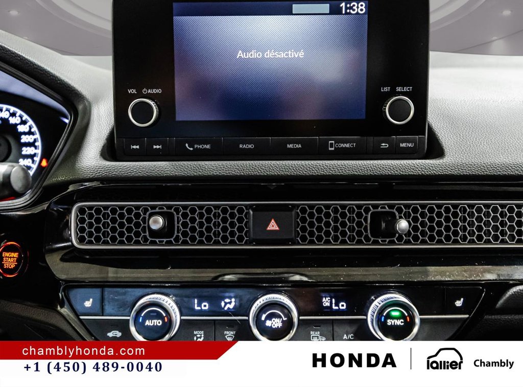 Honda Civic EX SUNROOF I MAGS I HEATED SEATS & STEERING WHEEL I CARPLAY I ACTIVE SECURITY 2024 à Montréal, Québec - 24 - w1024h768px