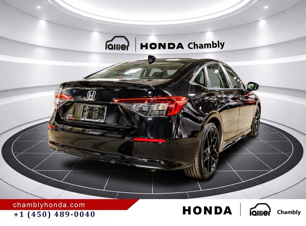 Honda Civic EX SUNROOF I MAGS I HEATED SEATS & STEERING WHEEL I CARPLAY I ACTIVE SECURITY 2024 à Montréal, Québec - 7 - w1024h768px