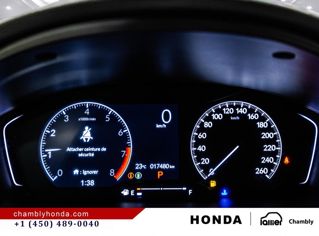 Honda Civic EX SUNROOF I MAGS I HEATED SEATS & STEERING WHEEL I CARPLAY I ACTIVE SECURITY 2024 à Montréal, Québec - 23 - w1024h768px