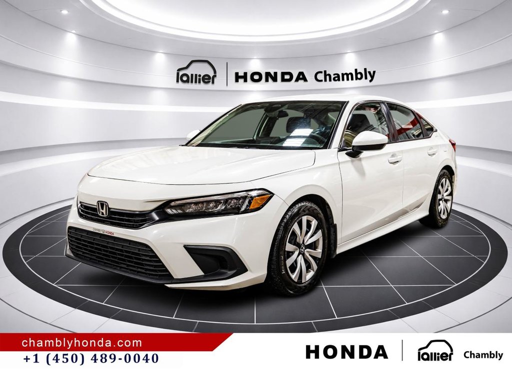 2024 Honda Civic LX-B HEATED SEATS I STARTER I CARPLAY I CAMERA I ACTIVE SECURITY in Montréal, Quebec - 3 - w1024h768px