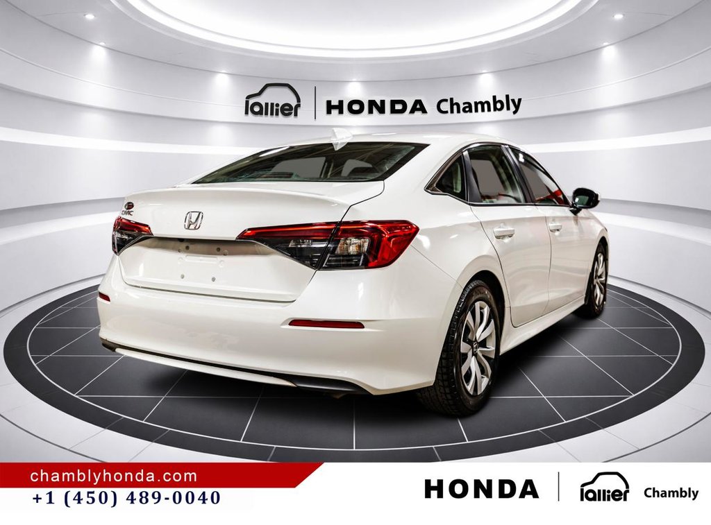 2024 Honda Civic LX-B HEATED SEATS I STARTER I CARPLAY I CAMERA I ACTIVE SECURITY in Montréal, Quebec - 7 - w1024h768px