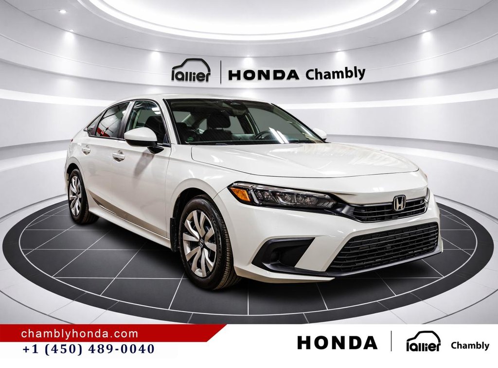 2024 Honda Civic LX-B CARPLAY I HEATED SETAS I STARTER I ACTIVE SECURITY in Montréal, Quebec - 9 - w1024h768px