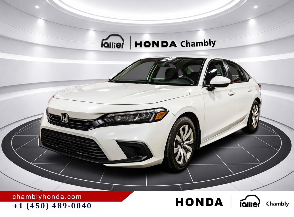 2024 Honda Civic LX-B CARPLAY I HEATED SETAS I STARTER I ACTIVE SECURITY in Montréal, Quebec - 3 - w1024h768px