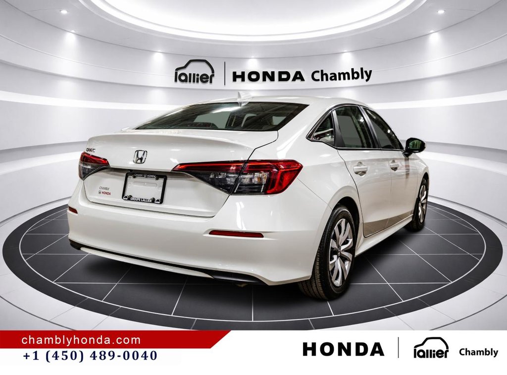 2024 Honda Civic LX-B CARPLAY I HEATED SETAS I STARTER I ACTIVE SECURITY in Montréal, Quebec - 7 - w1024h768px