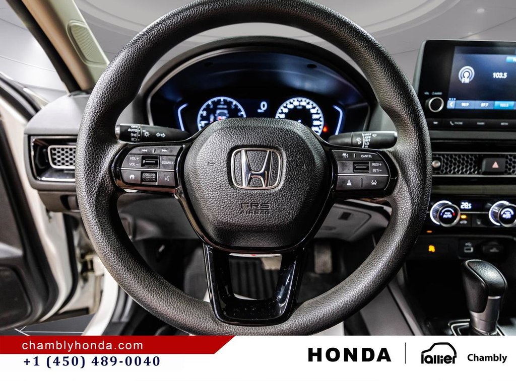 2024 Honda Civic LX-B CARPLAY I HEATED SETAS I STARTER I ACTIVE SECURITY in Montréal, Quebec - 21 - w1024h768px