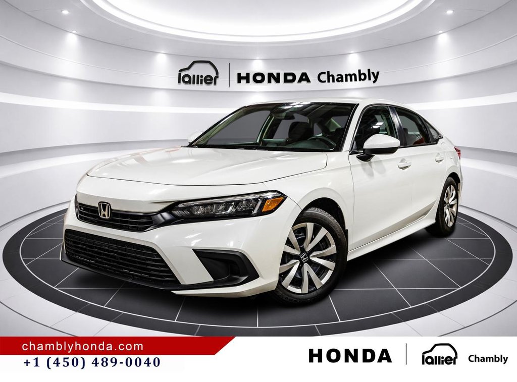 2024 Honda Civic LX-B CARPLAY I HEATED SETAS I STARTER I ACTIVE SECURITY in Montréal, Quebec - 1 - w1024h768px