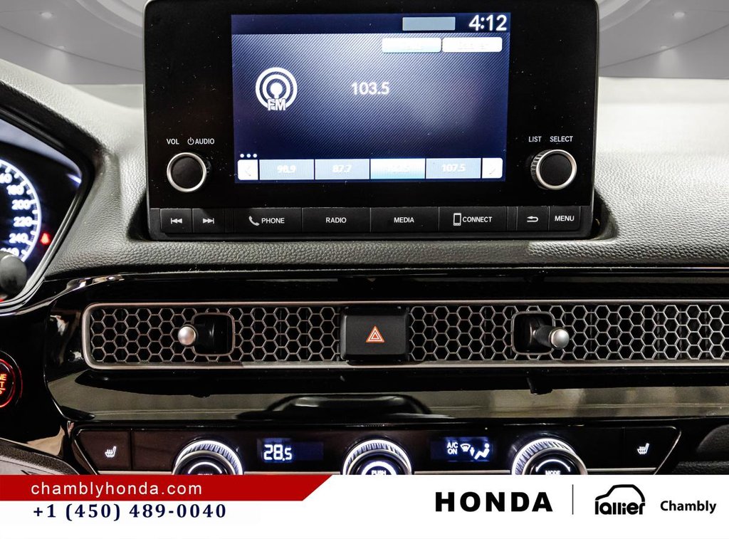 2024 Honda Civic LX-B CARPLAY I HEATED SETAS I STARTER I ACTIVE SECURITY in Montréal, Quebec - 23 - w1024h768px