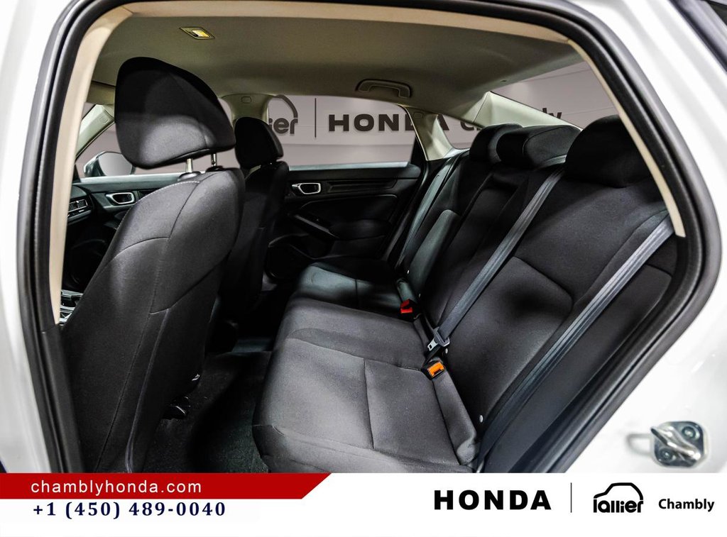 2024 Honda Civic LX-B CARPLAY I HEATED SETAS I STARTER I ACTIVE SECURITY in Montréal, Quebec - 13 - w1024h768px