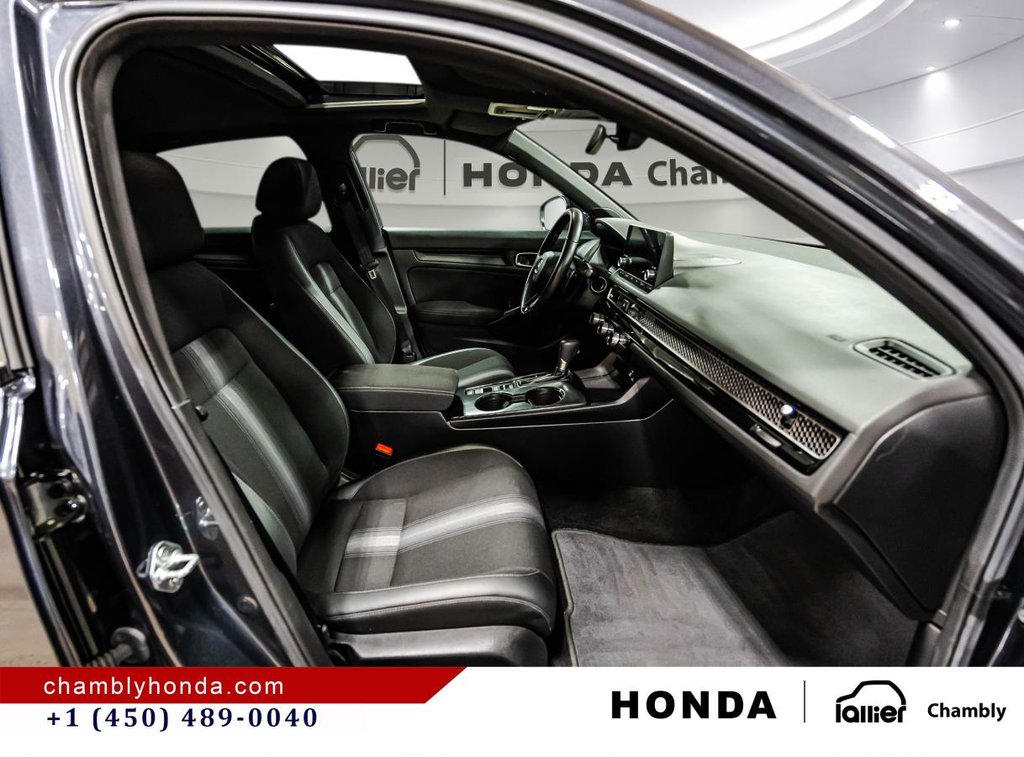 2024 Honda Civic Sport CARPLAY I SUNROOF I MAGS I STARTER I HEATED SEATS AND STEERING WHEEL I ACTIVE SECURITY in Montréal, Quebec - 17 - w1024h768px