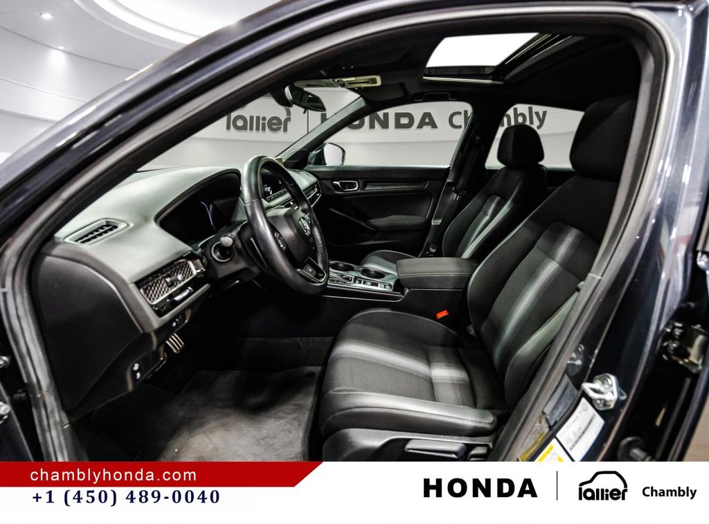 2024 Honda Civic Sport CARPLAY I SUNROOF I MAGS I STARTER I HEATED SEATS AND STEERING WHEEL I ACTIVE SECURITY in Montréal, Quebec - 19 - w1024h768px