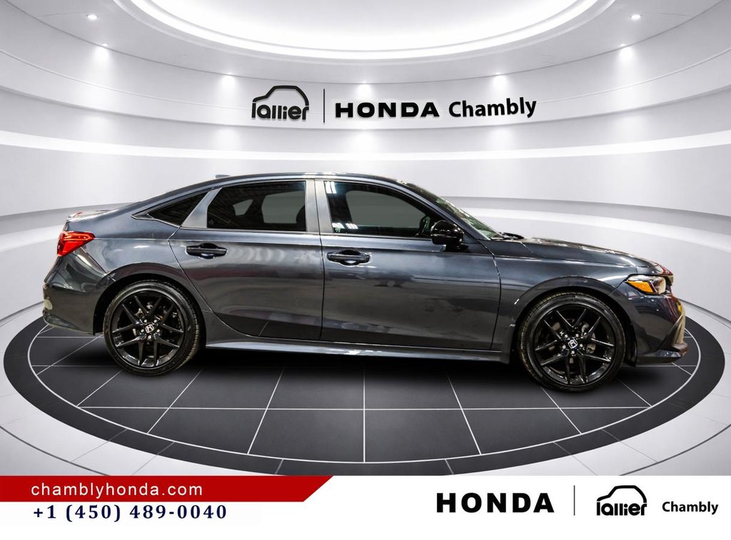 2024 Honda Civic Sport CARPLAY I SUNROOF I MAGS I STARTER I HEATED SEATS AND STEERING WHEEL I ACTIVE SECURITY in Montréal, Quebec - 8 - w1024h768px