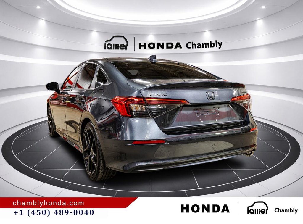 2024 Honda Civic Sport CARPLAY I SUNROOF I MAGS I STARTER I HEATED SEATS AND STEERING WHEEL I ACTIVE SECURITY in Montréal, Quebec - 5 - w1024h768px