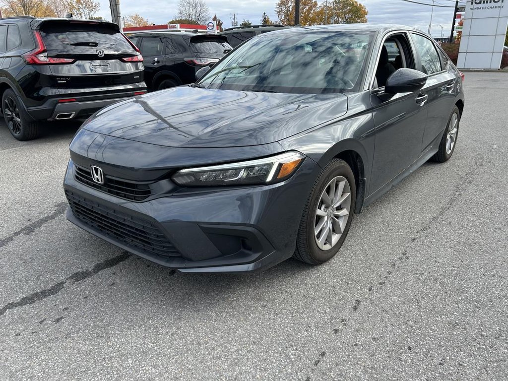 Honda Civic EX 22,000 KM I SUNROOF I MAGS I HEATED SEATS AND STEERING WHEEL I STARTER I ACTIVE SECURITY 2024 à Montréal, Québec - 3 - w1024h768px
