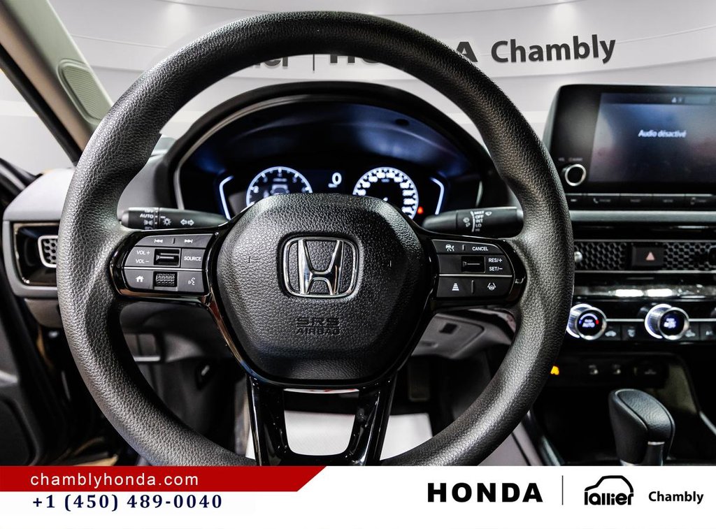 2026 Honda Civic LX 8,000 KM !!! I CARPLAY I HEATED SEATS I STARTER I CAMERA I ACTIVE SECURIY in Montréal, Quebec - 21 - w1024h768px