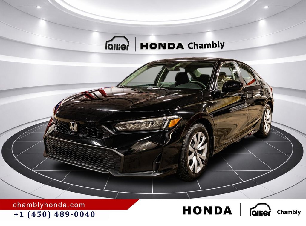 2026 Honda Civic LX 8,000 KM !!! I CARPLAY I HEATED SEATS I STARTER I CAMERA I ACTIVE SECURIY in Montréal, Quebec - 3 - w1024h768px